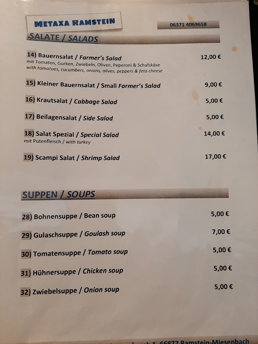 Menu Metaxa Greek Restaurant-6